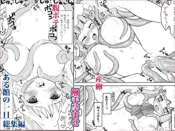 〜触手で孕ませ産卵〜 ある館の一日総集編 サンプル 3