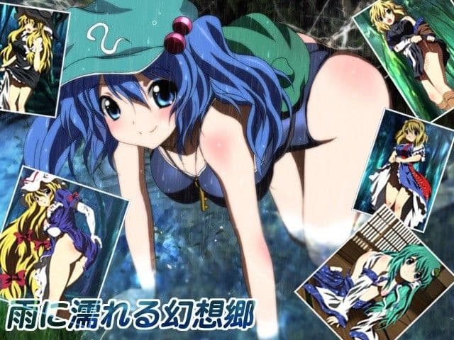 雨に濡れる幻想郷 サンプル 2