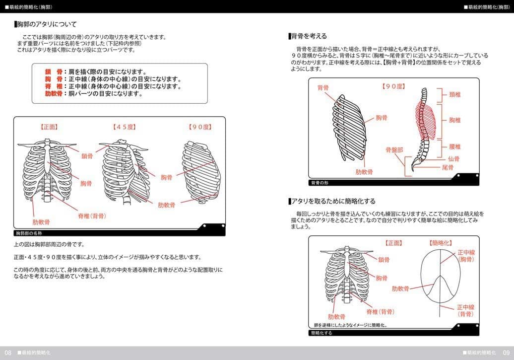 萌える美術解剖学 サンプル 1