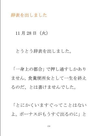 小説『堕ちる』 特別編 サンプル 1