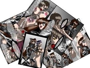 × Girls 002 奈○碧×澤○美紀（Pur○mail）編 サンプル 1