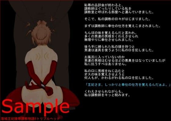 落城王妃陵●調教物語 サンプル 3