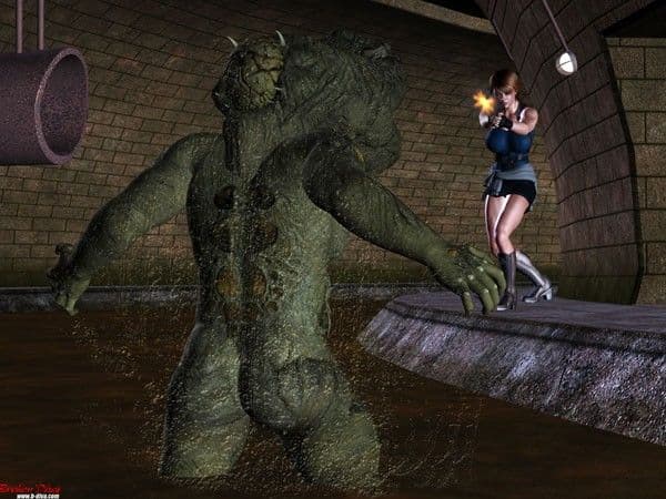 魔辱〜魔物に辱めを受けた女 サンプル 4