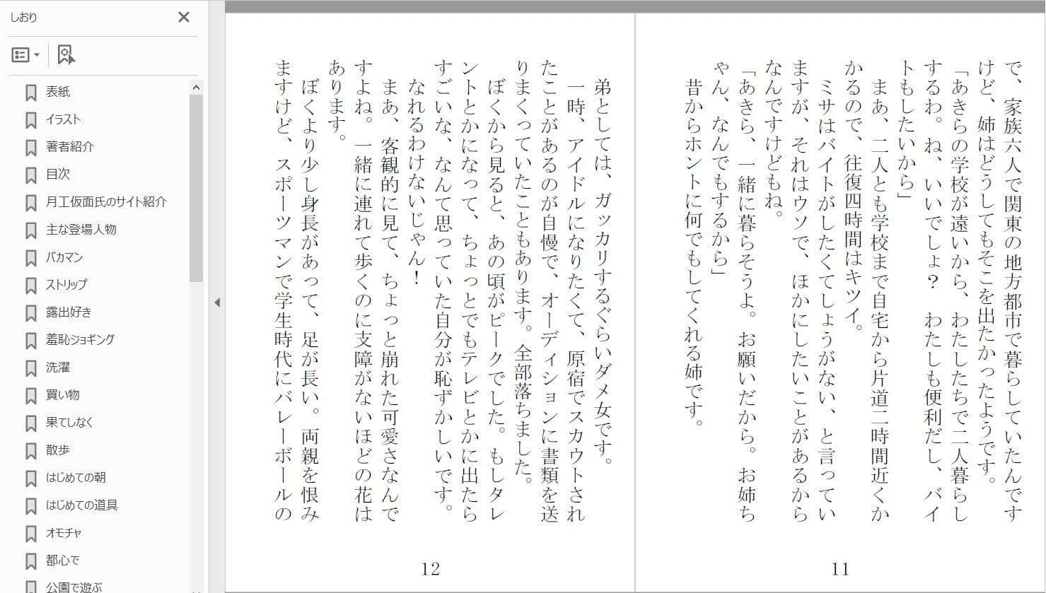 自虐姉 サンプル 1