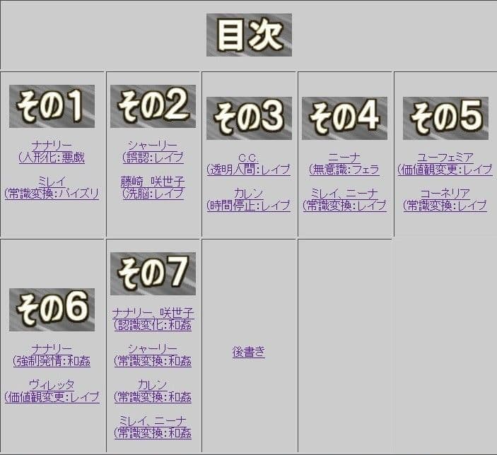 コ○ドギアスの世界でズブリ サンプル 1