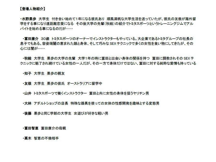 メンメンの官能小説集 サンプル 1