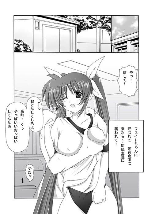 フェイ×なの 魔法少女レ○プ日記 サンプル 1