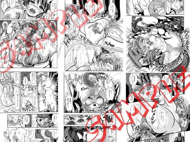 鉄刃少女ブレイザーvs下水怪人＆AGENT65； Wパック サンプル 4