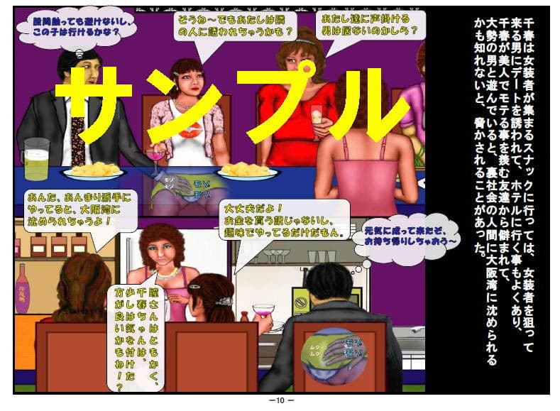 男の娘拷問（チンコの惨劇） サンプル 1