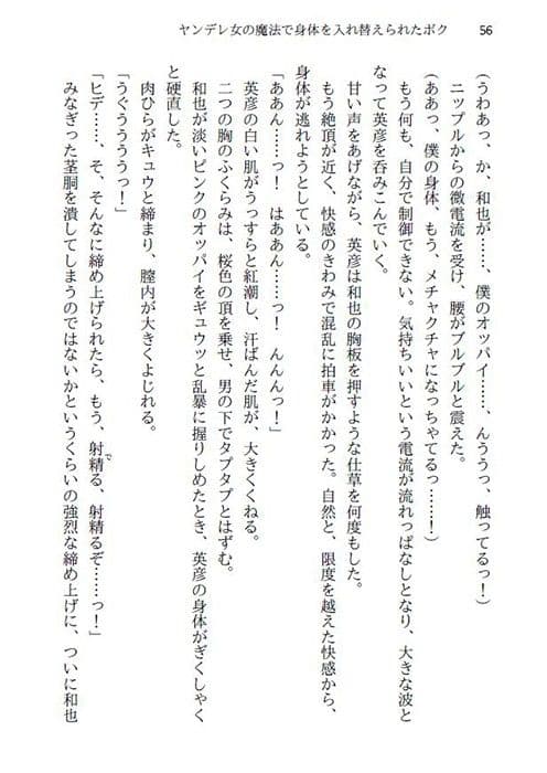 ヤンデレ女に魔法で身体を入れ替えられたボク サンプル 1