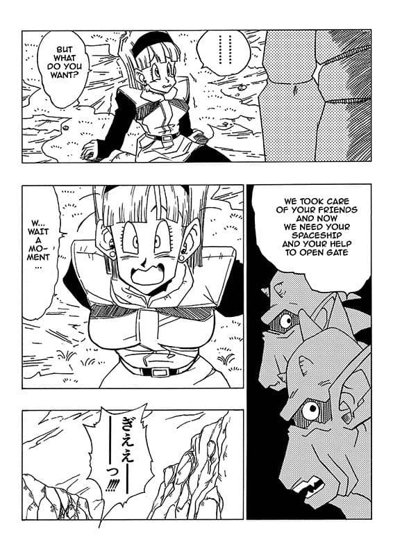 Bulma is in Trouble！！！ False Namekians！ サンプル 2