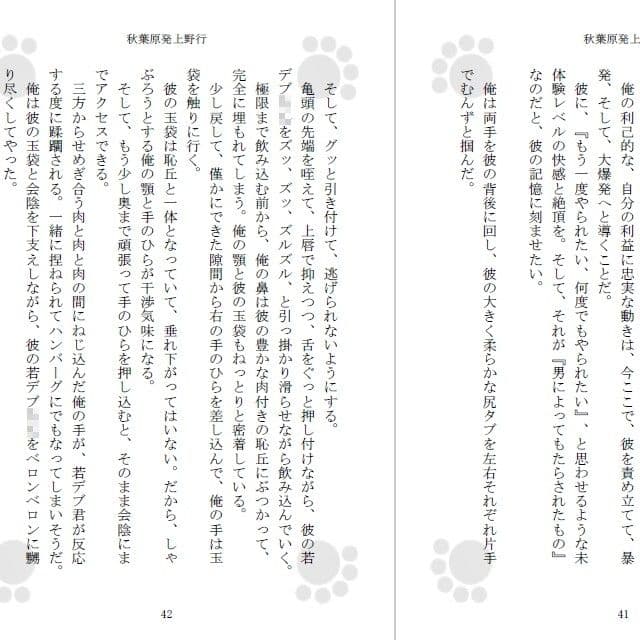 秋葉原発上野行 サンプル 2
