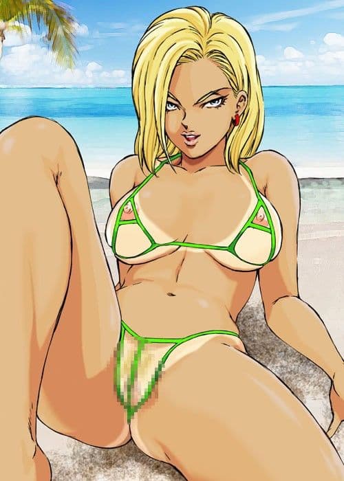 エロ水着！Vol.1 人造人間18号 サンプル 3