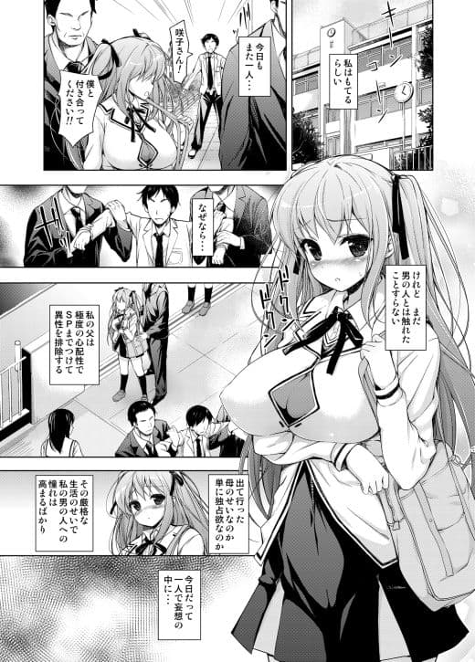 お嬢様と壁の穴。 サンプル 1