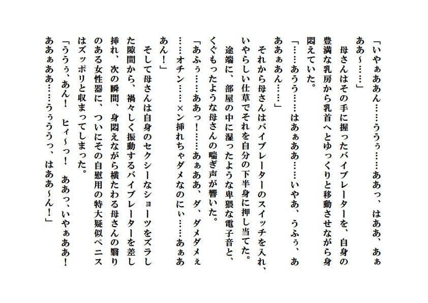 盗撮母の寝室・まとめ版 サンプル 3