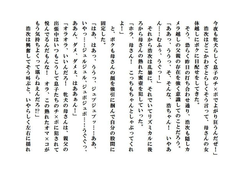 盗撮母の寝室・まとめ版 サンプル 8