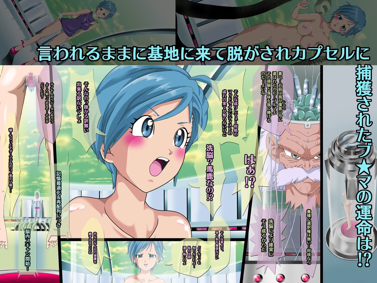 GERO,sHAREM〜完成!?肉人形ブルマ〜 サンプル 2