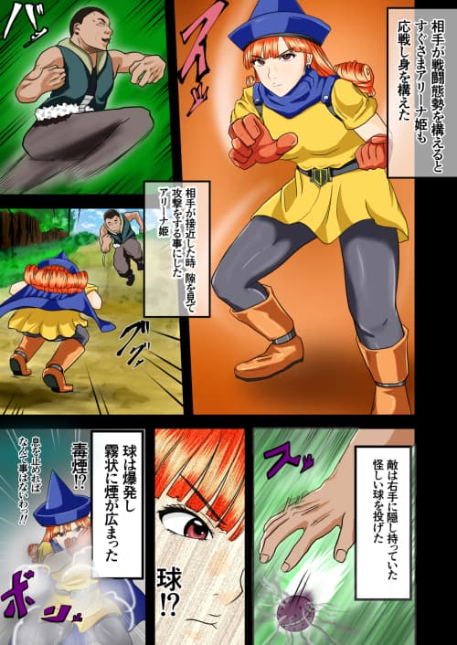 ア〇ーナ姫の災難 サンプル 1