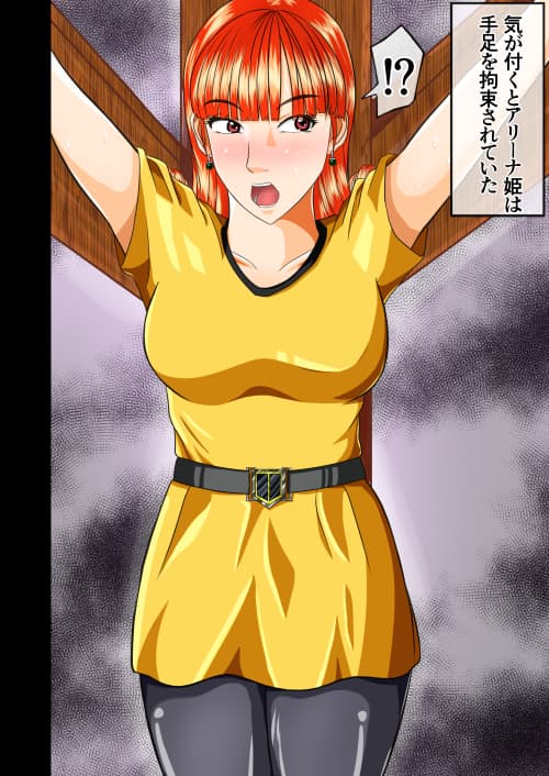 ア〇ーナ姫の災難 サンプル 3