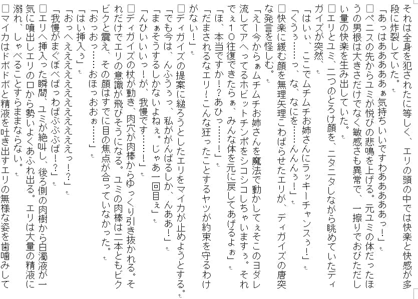 ある女冒険者たちのしあわせな末路〜鬼畜大賢者ディガイズの状態変化魔法〜 サンプル 3