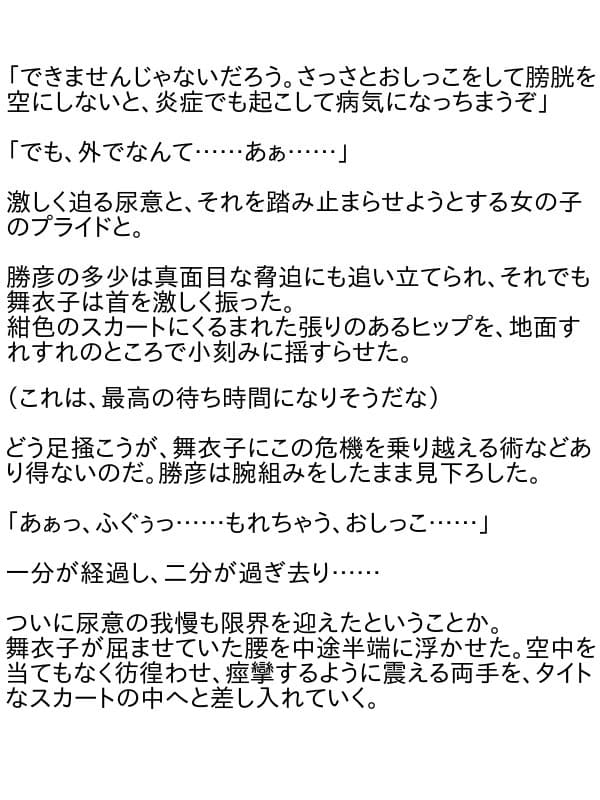 おしっこ漏れちゃう〜営業ガール・涙の恥辱責め サンプル 3