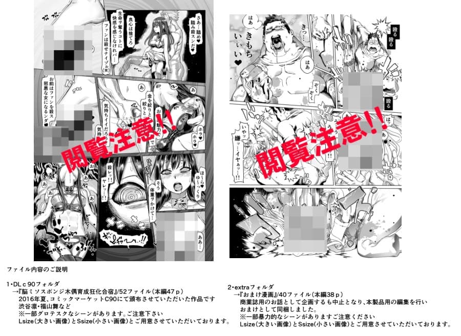 アイドル少女調教改造『破壊と救済』2作品セット サンプル 4