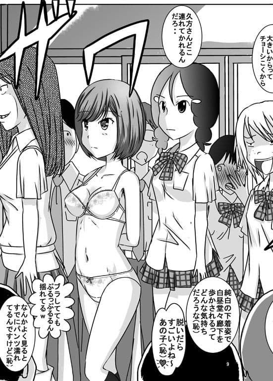 全裸いじめられっ子さんの日常 サンプル 1