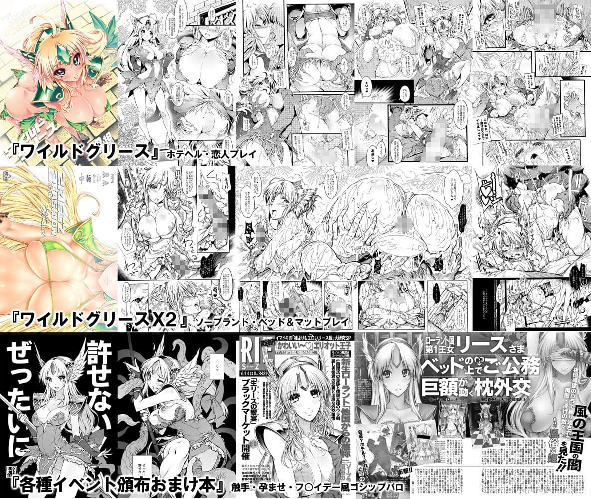 リース本まとめ3『性感伝説3風俗の王国○ーラント』 サンプル 2