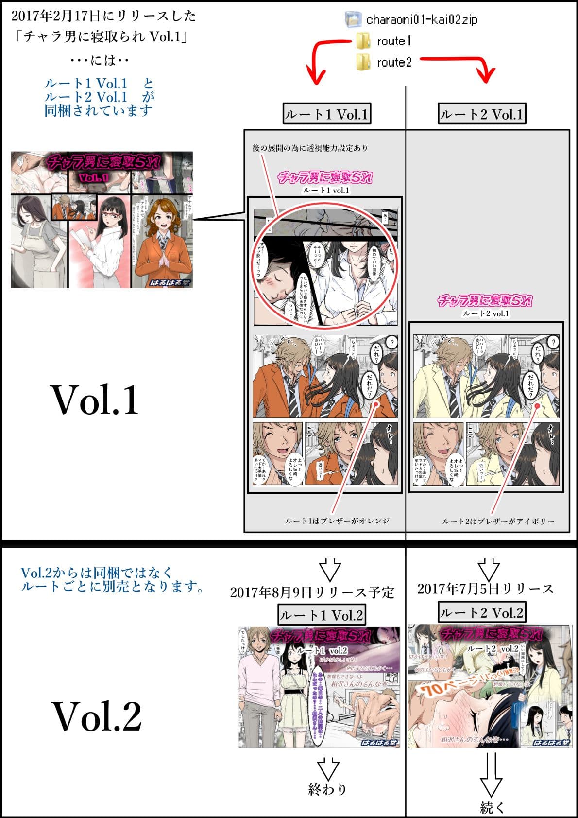 チャラ男に寝取られ ルート1 Vol.2 サンプル 4
