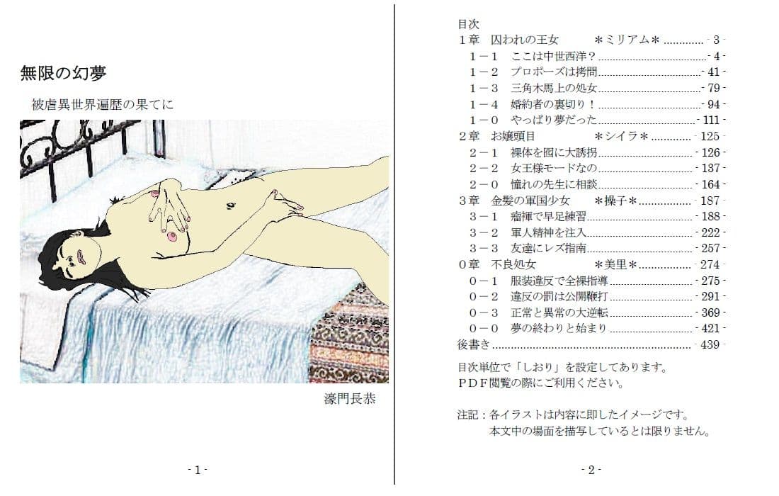無限の幻夢 被虐異世界遍歴の果てに サンプル 1
