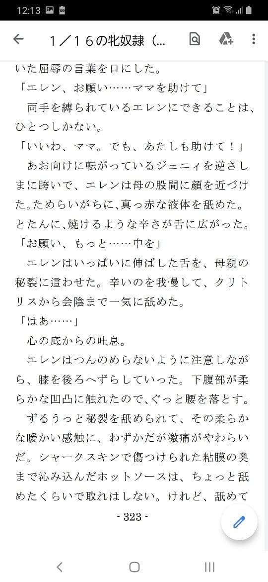 1/16の牝奴● サンプル 1