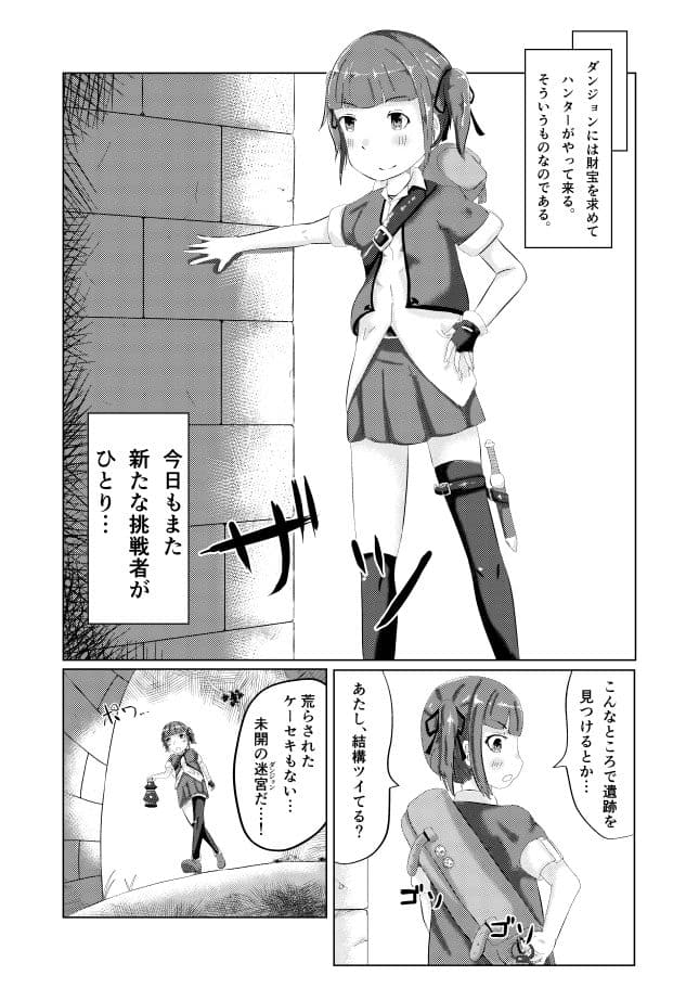 流されやすいトレジャーハンター サンプル 1