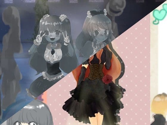 『月明かりの魔法少女像』/『フィギュアイドル』 サンプル 1