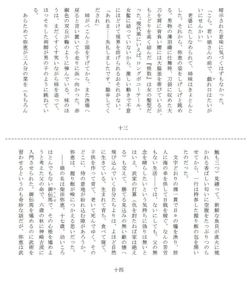 悲剣肌風 発動編 サンプル 8