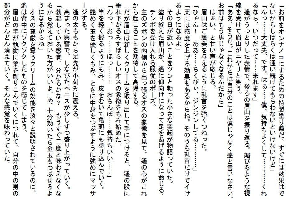 生徒会長の僕が完全インポメス堕ちしてオンナノコになるまで サンプル 3