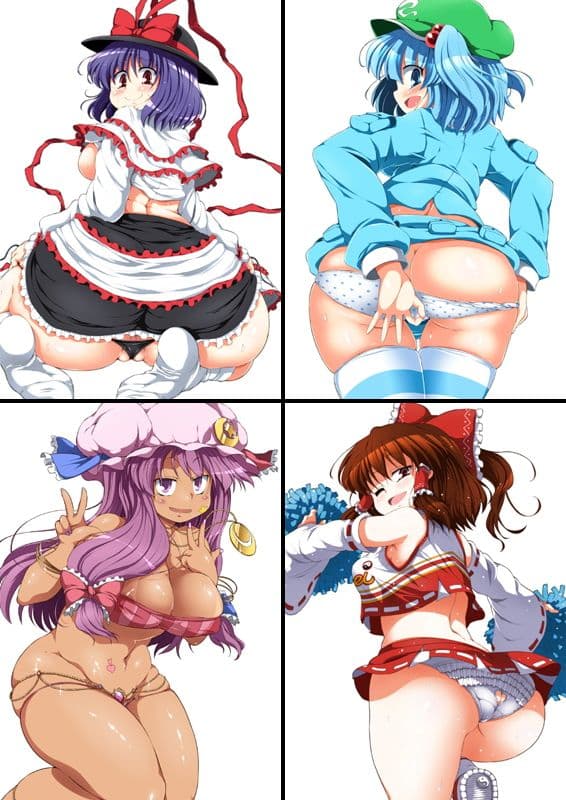けつだらけ東方総集編しりーず2＋ サンプル 4