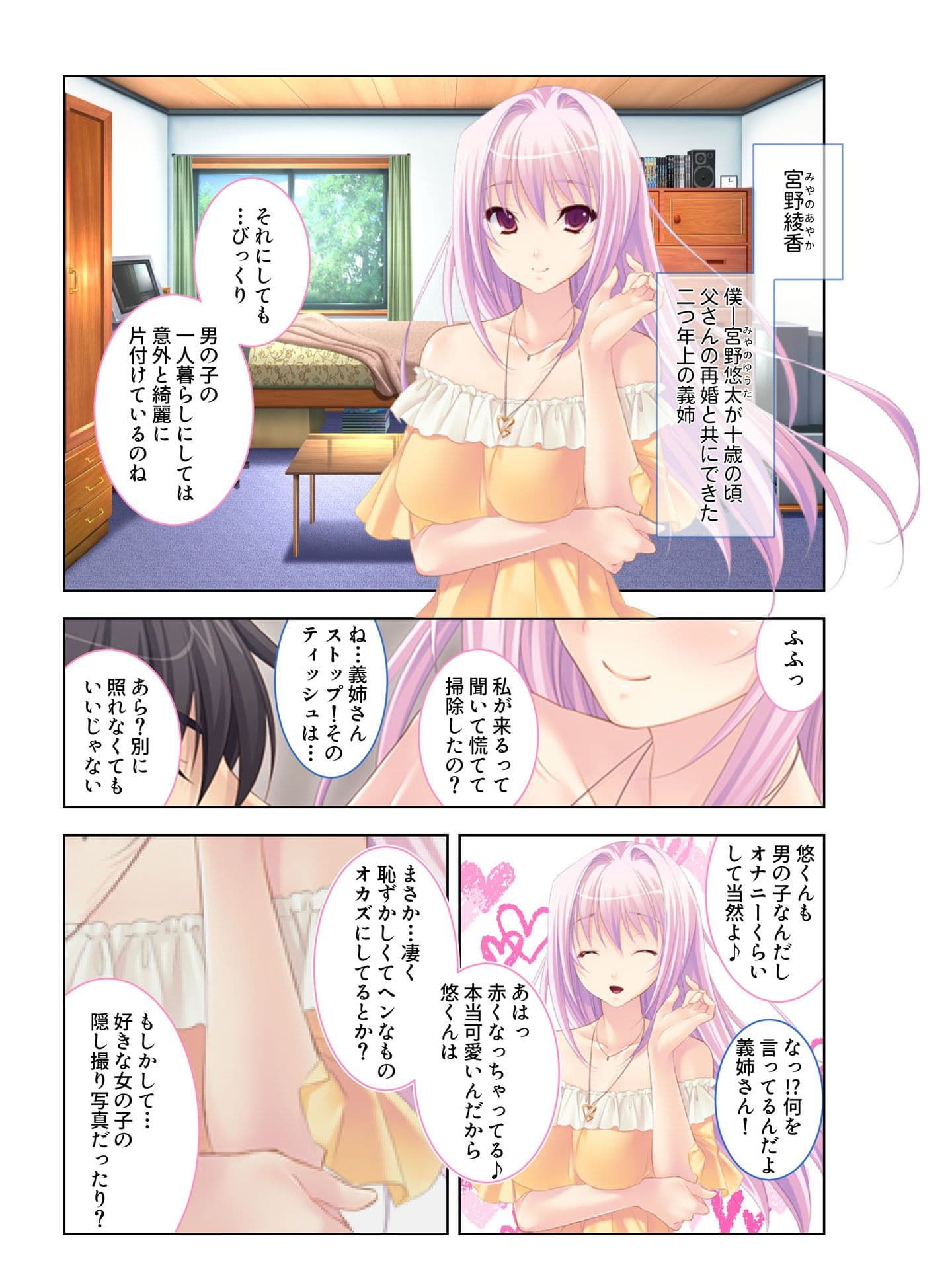 姉と本番！ハメ撮りな関係 「あぁっ、入ってるぅ……」強気なおねえちゃんが俺だけに見せる女の顔 フルカラーコミック版 サンプル 1