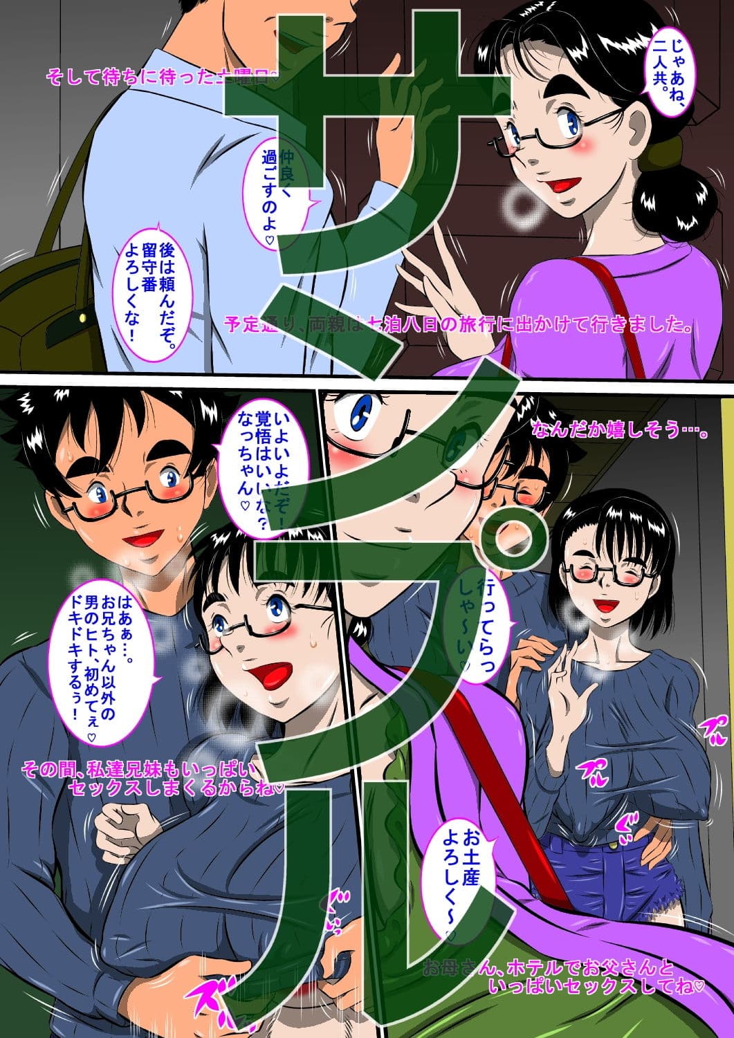 奈津子とお兄ちゃんの禁断愛日記。誰にも言えない淫らな想い サンプル 3