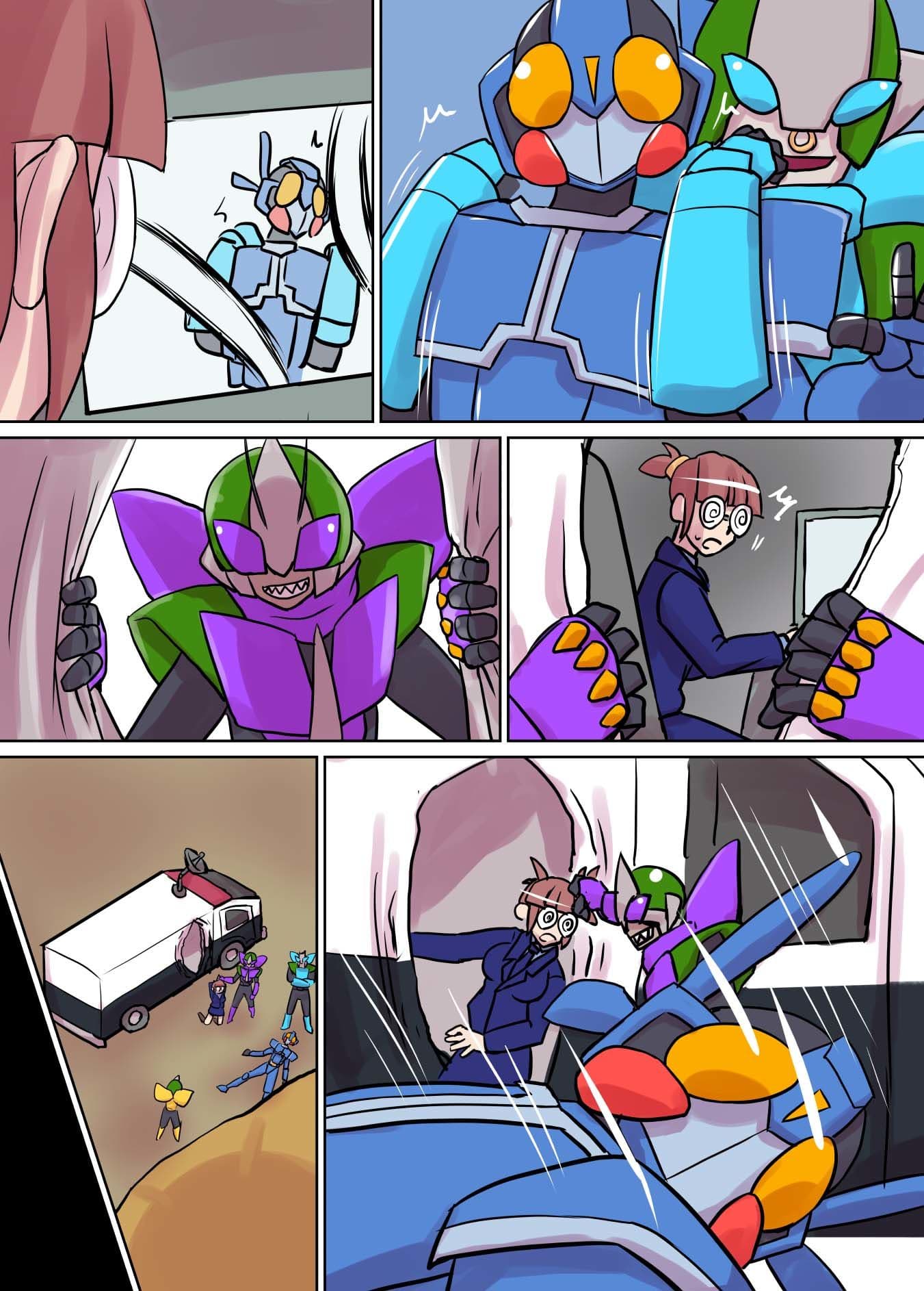 ジャスティス・ザ・ライダー ノーブル・ミラージュ2 第一話 新たなる戦士 サンプル 2