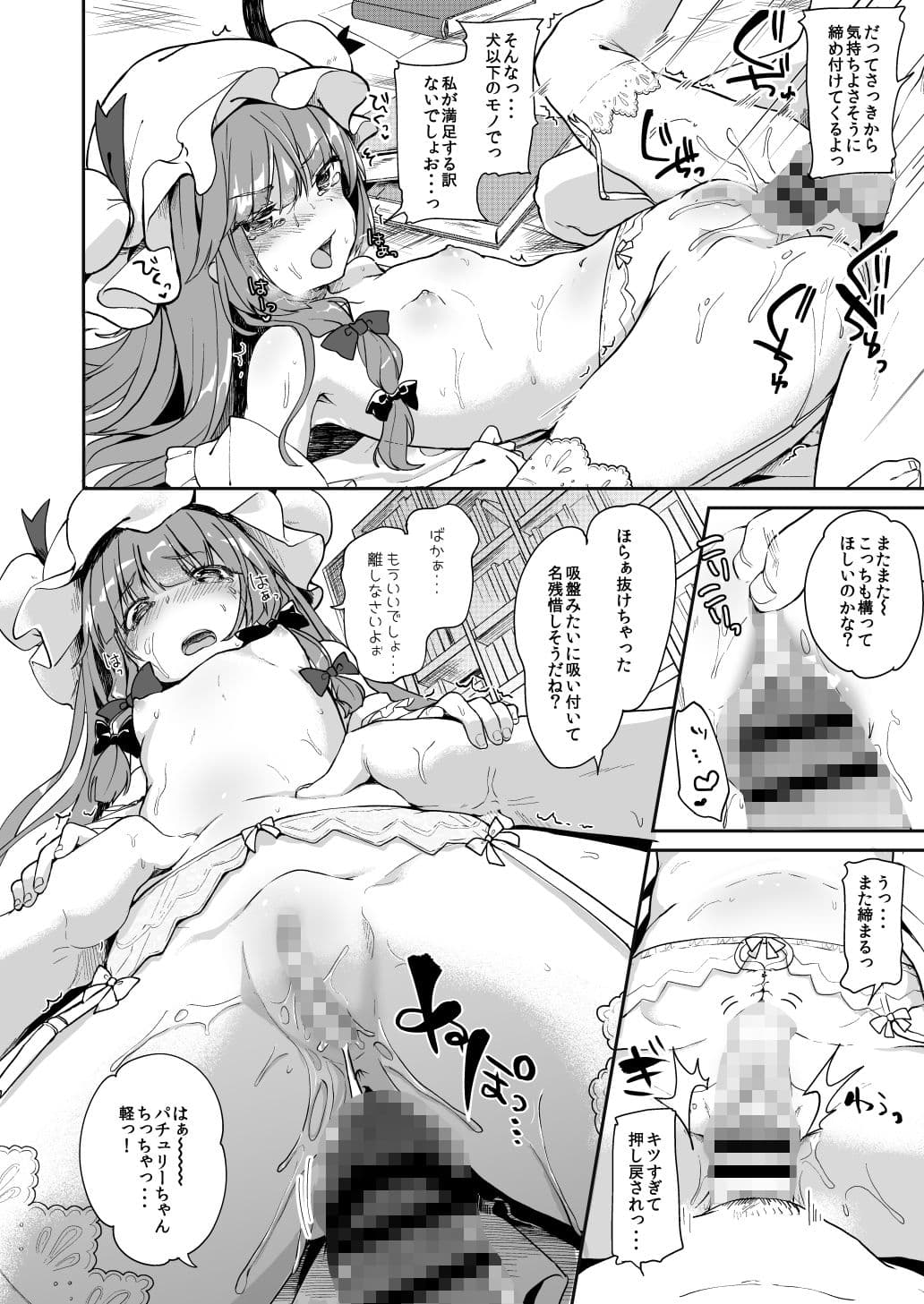 からくちパチュリー様＋おまけ本 サンプル 2