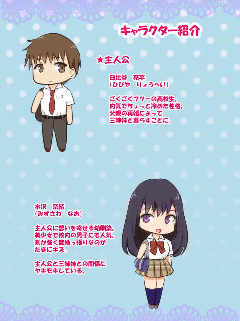 僕と三姉妹+1 サンプル 5