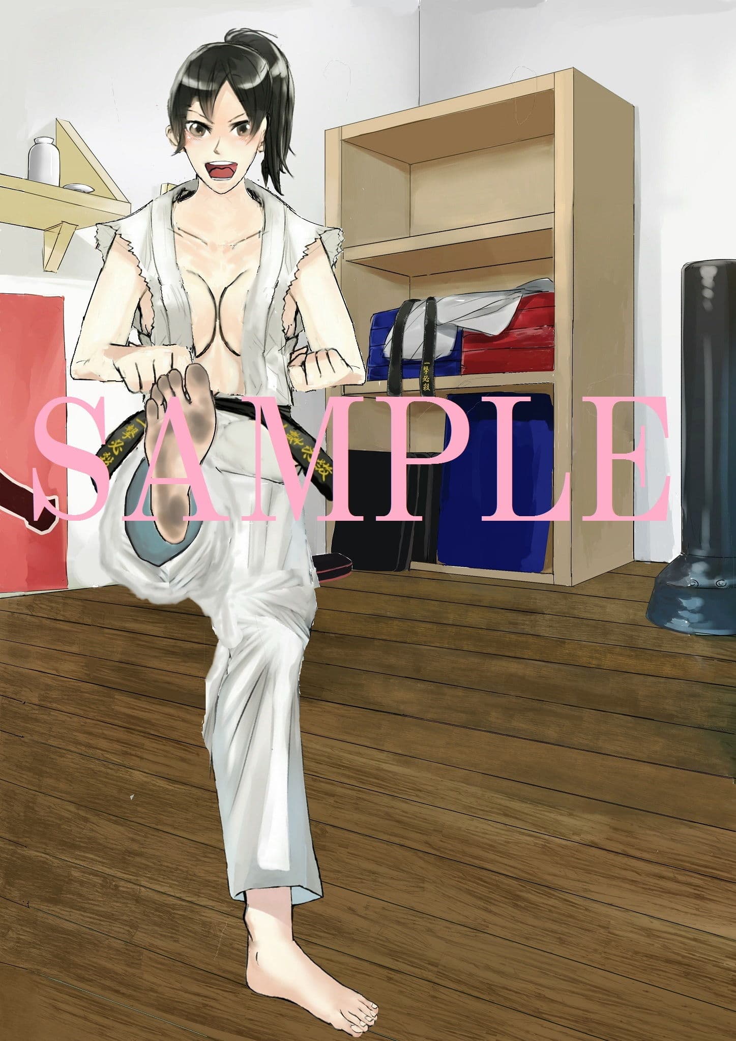 空手ラブストーリー9 ソープランド空手道場 麻里編 サンプル 1