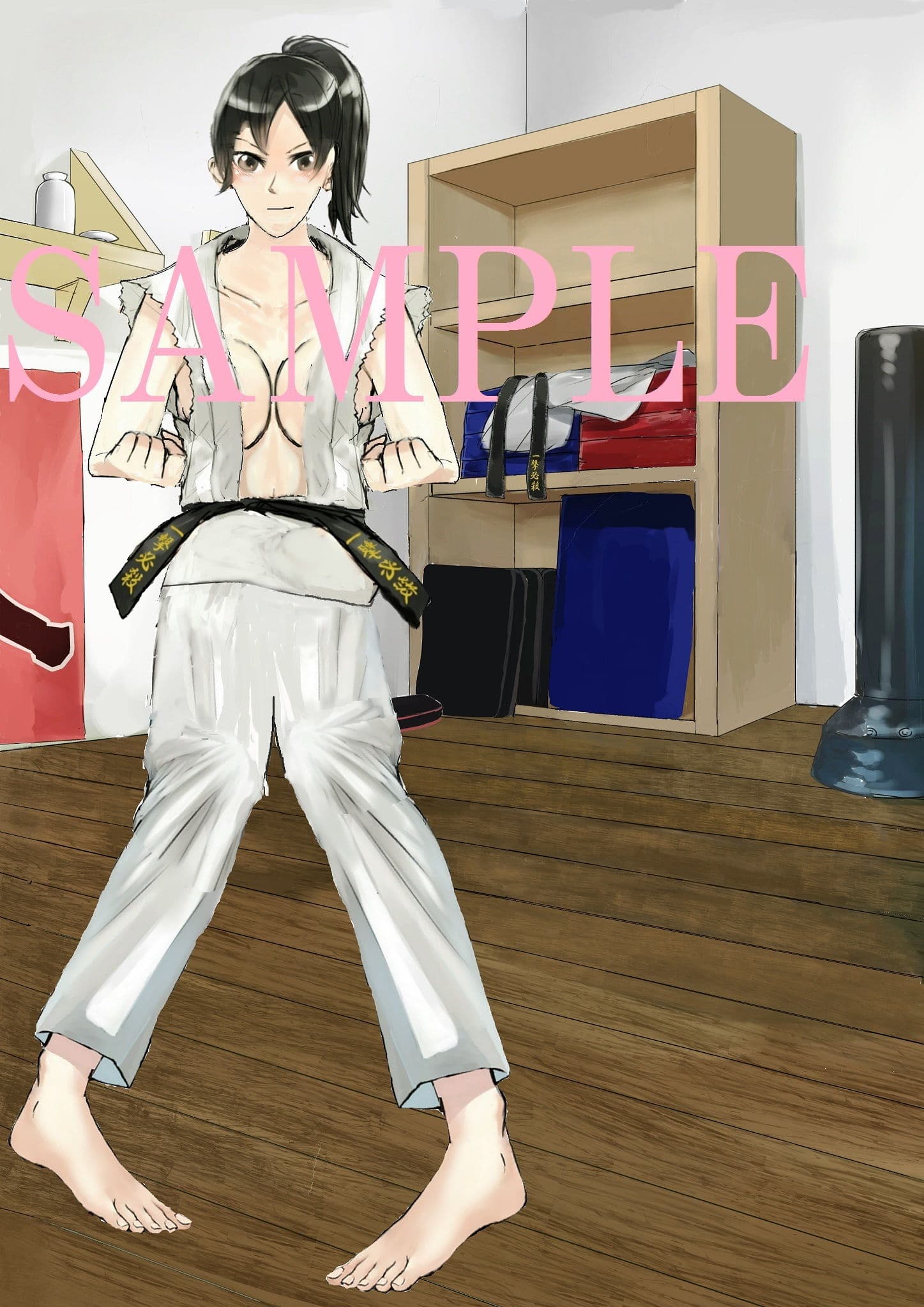 空手ラブストーリー9 ソープランド空手道場 麻里編 サンプル 2