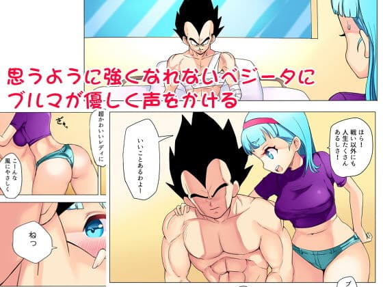 ブルマが寂しそうなベジータをみてついなんとなくな本 サンプル 2