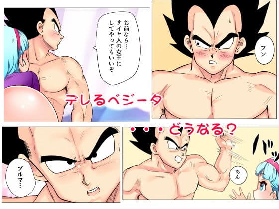 ブルマが寂しそうなベジータをみてついなんとなくな本 サンプル 10