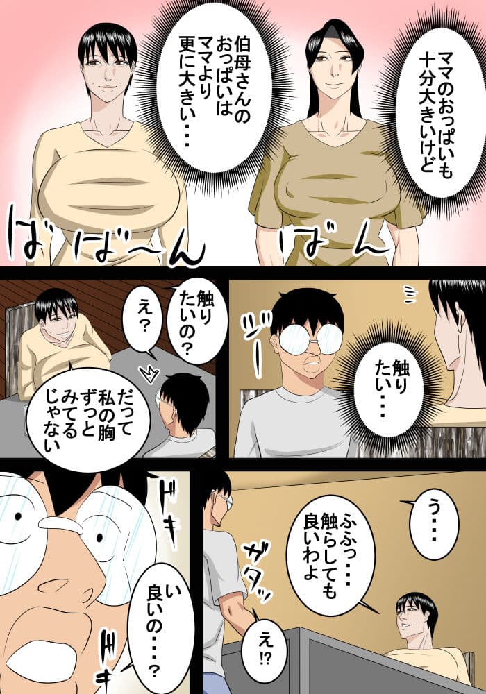 浪人息子は伯母とエッチする サンプル 4