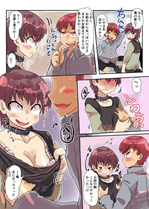 女体化した俺のとろける穴 サンプル 4