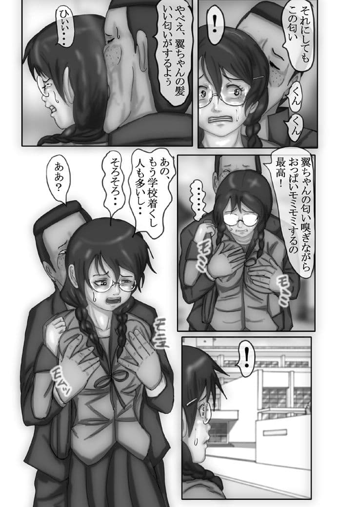 嫌がる羽〇翼の胸を好きな時に好きなだけ揉むブサメン サンプル 1