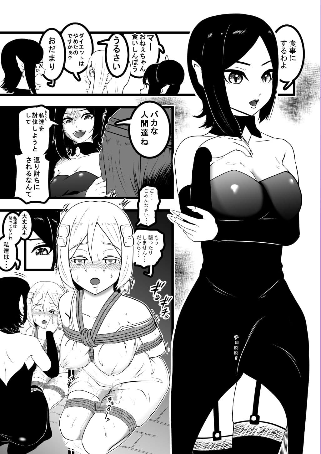 ヴァンパレイド 〜吸血鬼 三姉妹 捕縛編〜リメイク サンプル 6