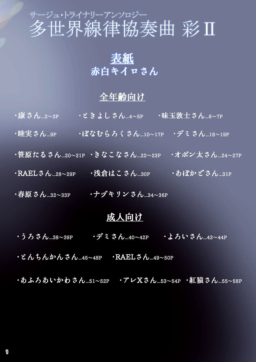 サー〇ュ・トラ〇ナリーアンソロジーアンソロジー 多世界線律協奏曲II サンプル 9